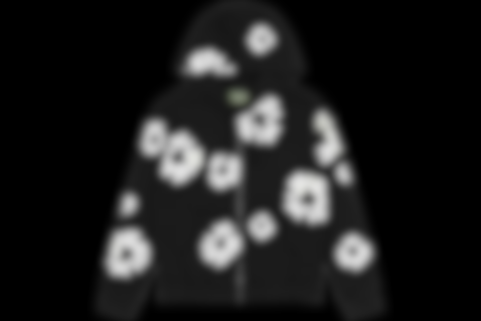 ECLAIRA TEARS FLOWER ZIP HOODIE