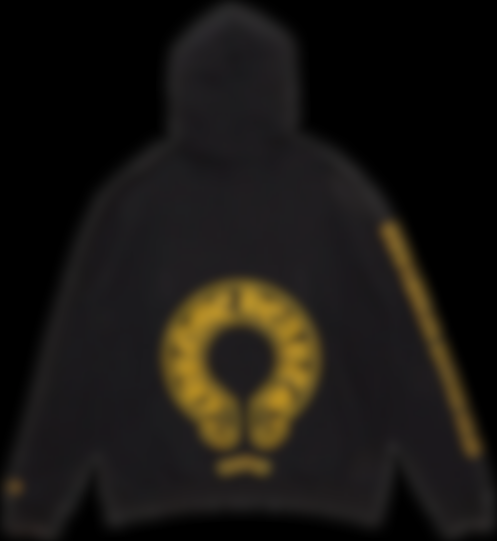ECLAIRA Hearts Online Hoodie — Black/Yellow