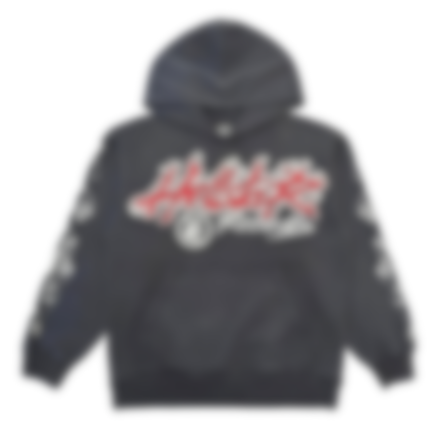 ECLAIRA STAR RECORDS HOODIE – WASHED BLACK