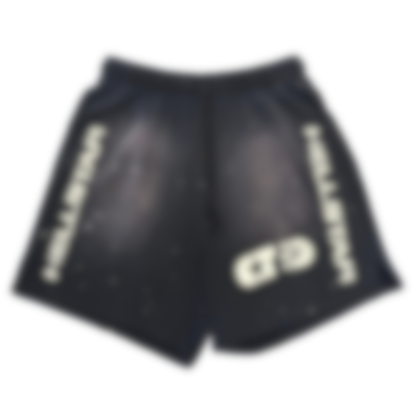 ECLAIRA SCRIPT PANEL SHORTS – BLACK