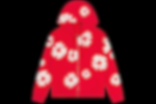 ECLAIRA TEARS FLOWER ZIP HOODIE