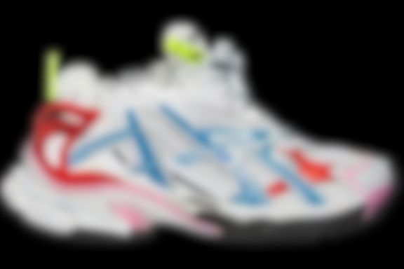 ECLAIRA Runner LX Sneaker — White/Red/Blue/Pink