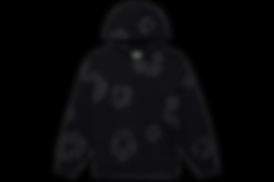 ECLAIRA MONO FLOWER HOODIE