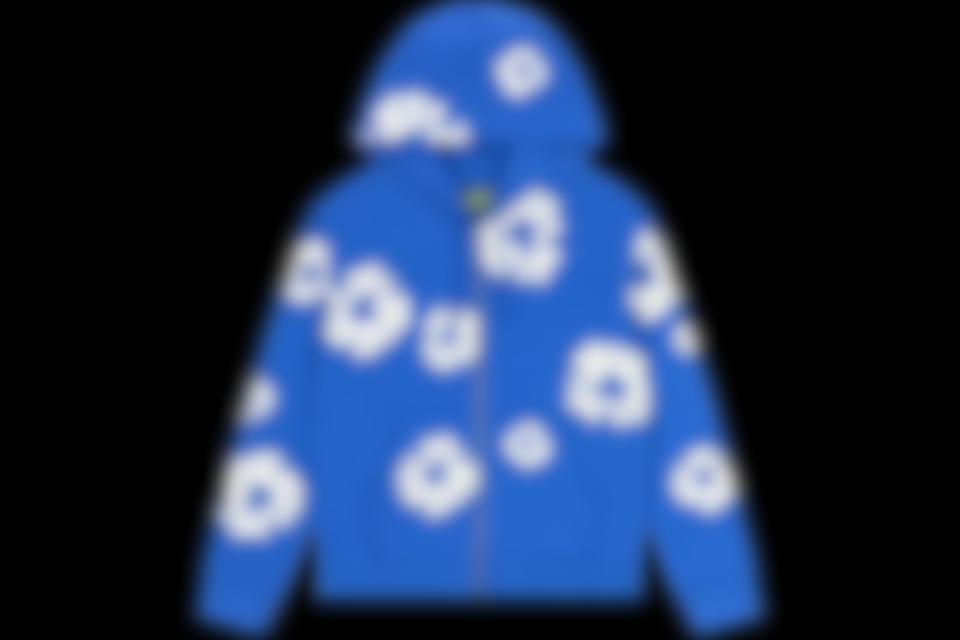 ECLAIRA TEARS FLOWER ZIP HOODIE