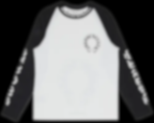 ECLAIRA Hearts Horseshoe Neck 3/4 Shirt