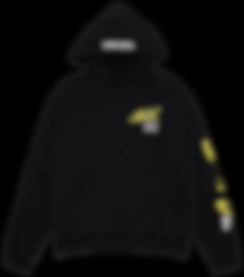ECLAIRA Hearts Records Hoodie — Black