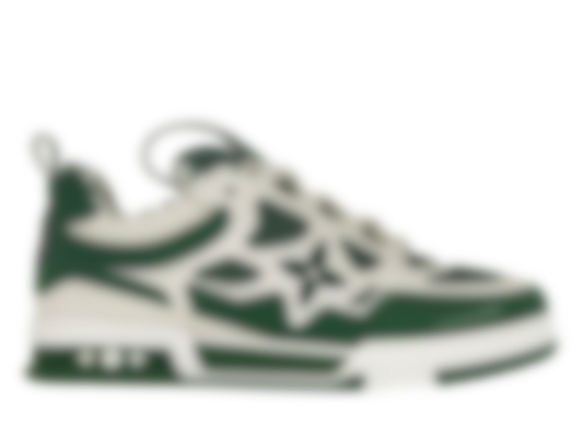 ECLAIRA SKATE GREEN WHITE TRAINER