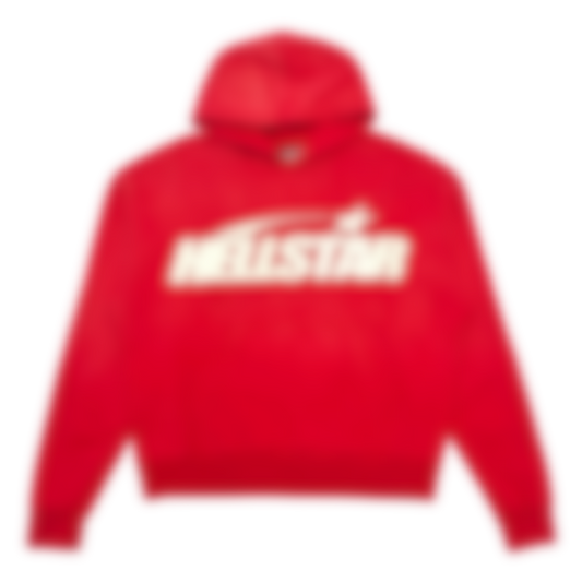 ECLAIRA STAR ARC LOGO HOODIE – RED