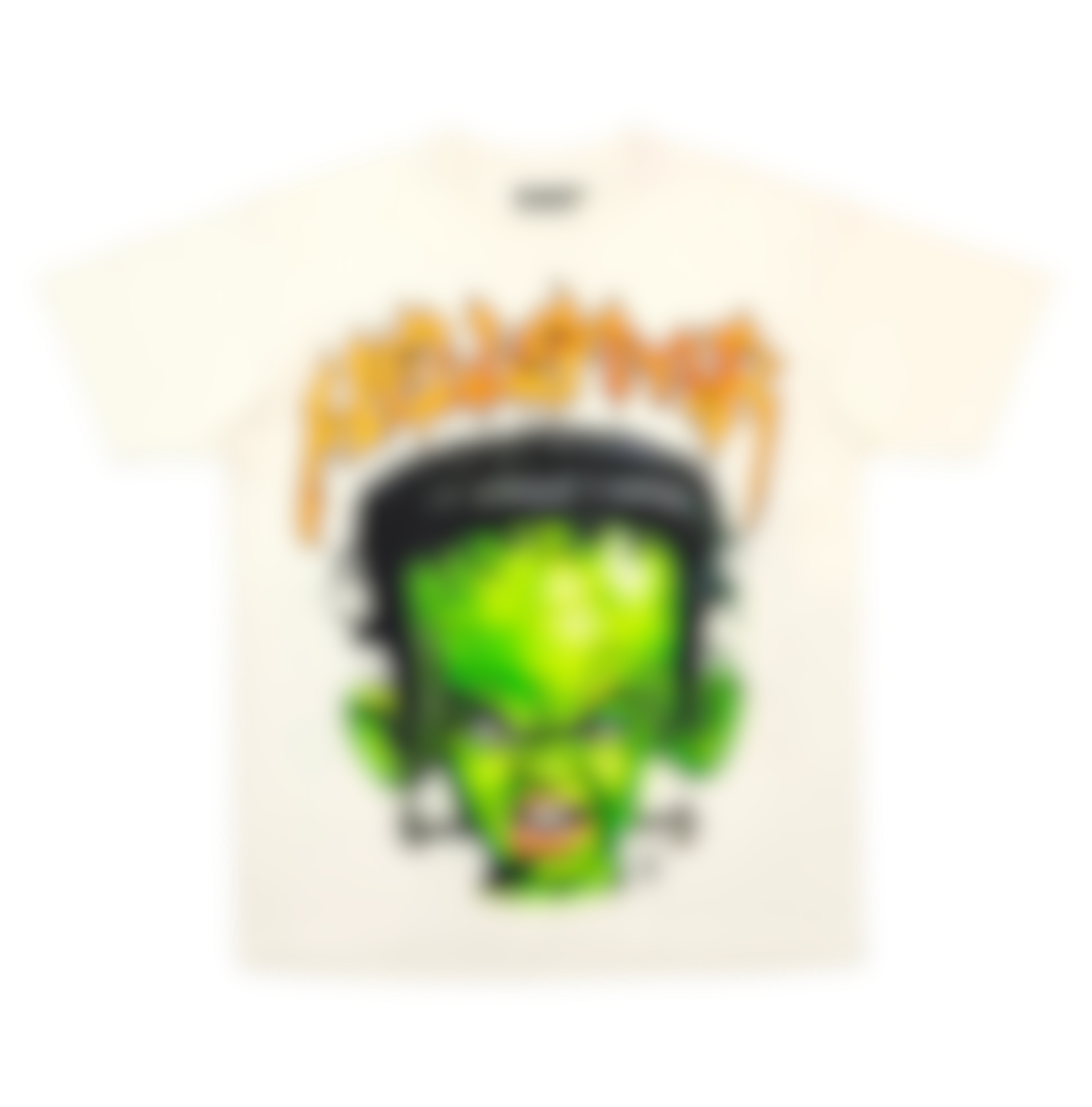 ECLAIRA MONSTER FACE GRAPHIC TEE