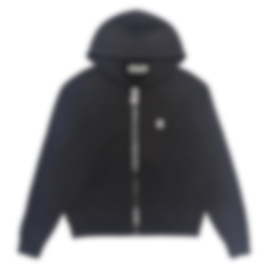 ECLAIRA STAR ZIP HOODIE – BLACK