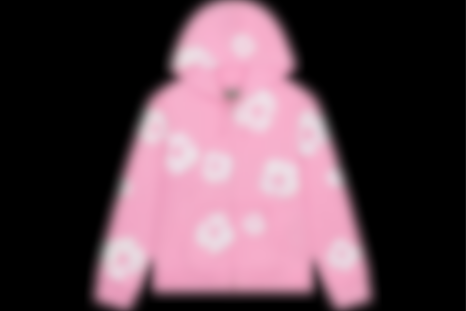 ECLAIRA TEARS FLOWER ZIP HOODIE