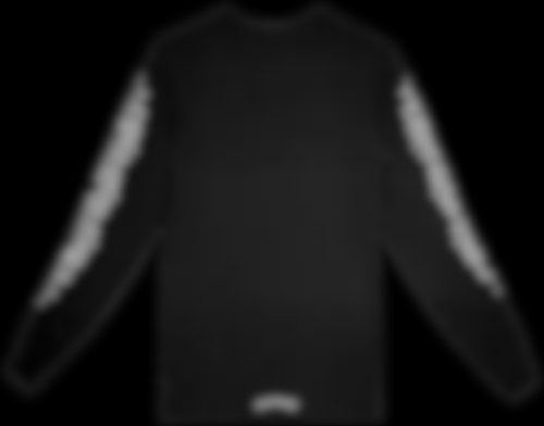 ECLAIRA Hearts Waffle Thermal Tee — Black